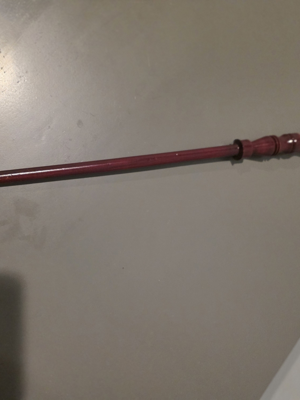 Wooden Burgundy Wand